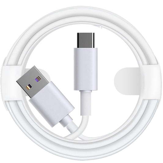 Ladekabel | Typ-C - USB A | Schnellladekabel Aufladekabel | Weiß