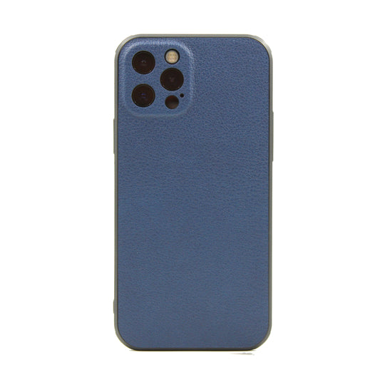 iPhone Hülle - Hirsch Kunstleder Case - Blau