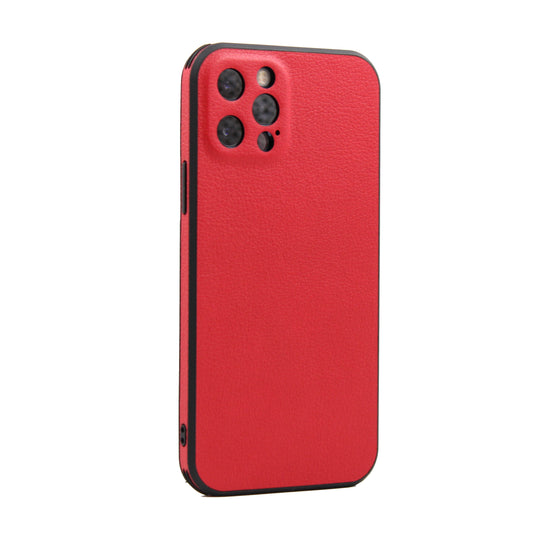 iPhone Hülle - Hirsch Kunstleder Case - Rot